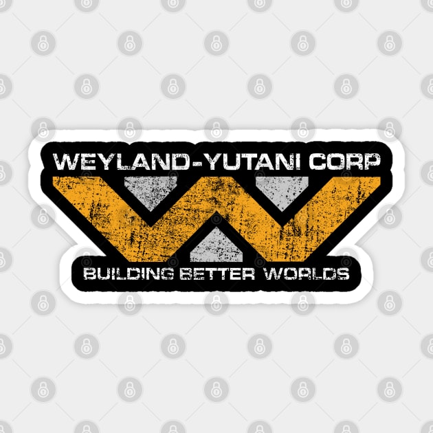 Weyland yutani Corp Sticker by Anthonny_Astros